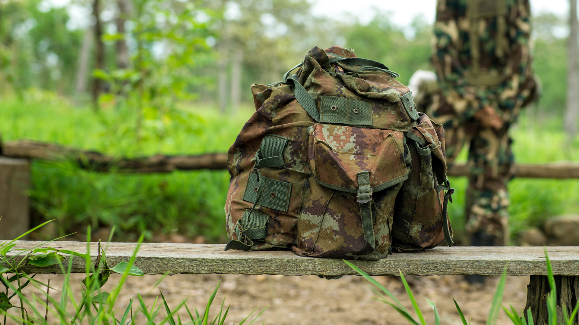 Military backpack