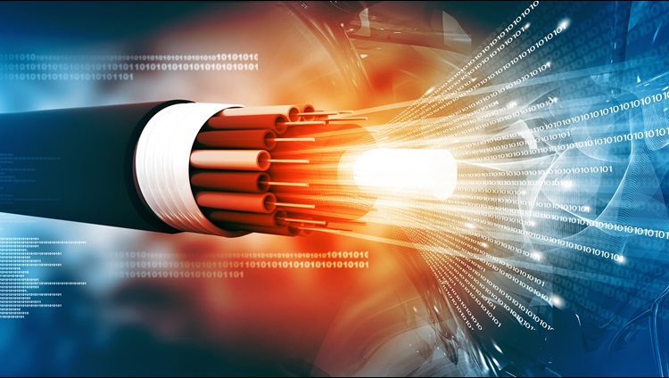 Telecoms Cable fibre optic