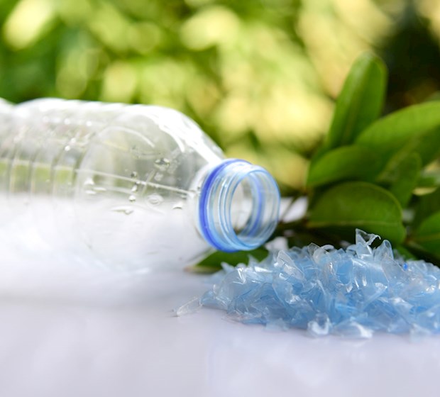 Plastic bottle recycled